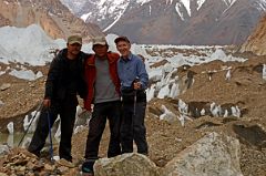 25 Guide Muhammad, Cook Shobo, Jerome Ryan On The Gasherbrum North Glacier In China.jpg